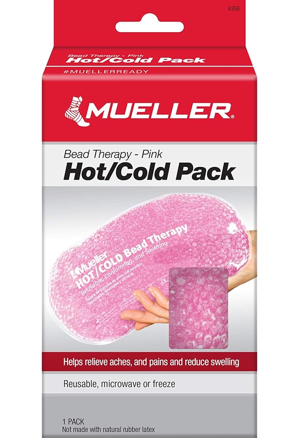 Amazon.com: Mueller Beaded Hot/Cold Pack - Blue : Health & Household